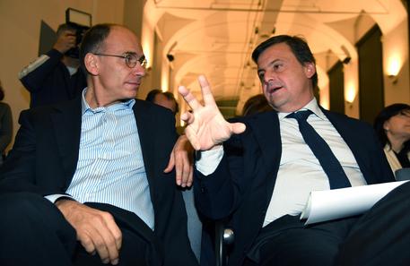 Carlo Calenda ed Enrico Letta in una foto d'archivio © ANSA 