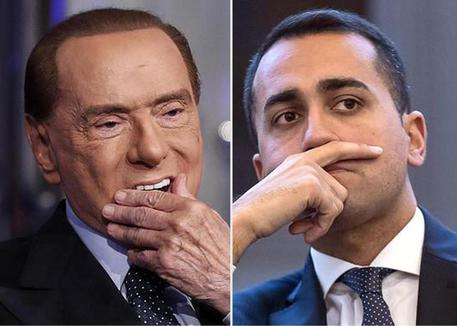 Berlusconi e Di Maio © ANSA