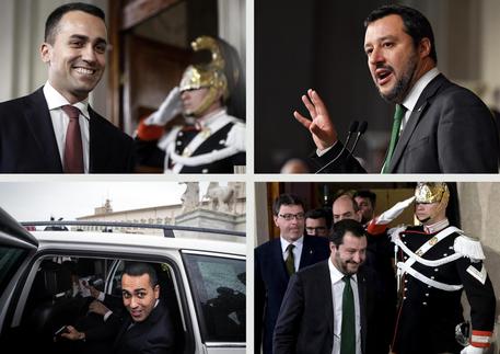 Salvini e Di Maio © ANSA