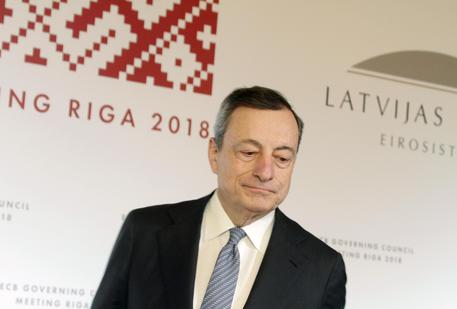 Mario Draghi in una foto d'archivio © EPA