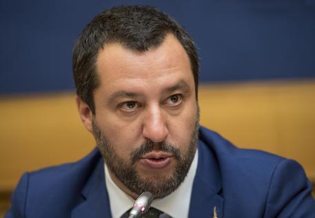 Il ministro dell'Interno e vice premier Matteo Salvini © ANSA