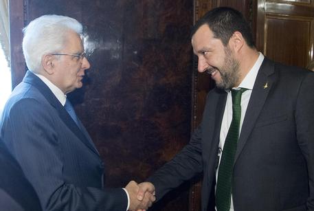 Salvini e Mattarella (archivio) © ANSA