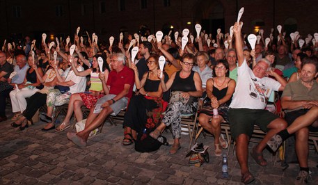 La giuria popolare vota nel processo alla Romagna per le cinque marce su Roma © ANSA