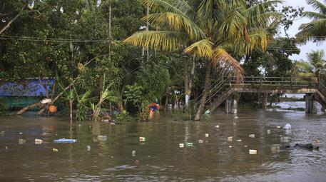 Le alluvioni nello stato indiano del Kerala © AP