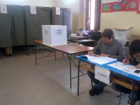 Sardegna Elezioni seggio © ANSA