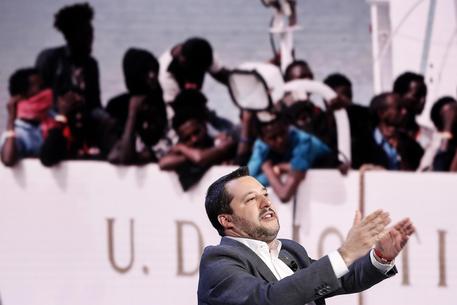 Matteo Salvini a Porta a Porta © ANSA
