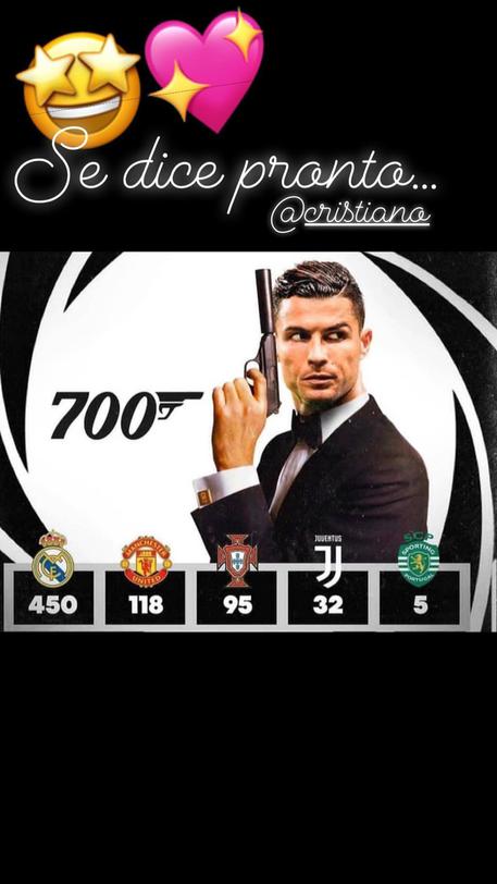 Calcio: 700 gol Ronaldo; Juve, ' non finita' © ANSA