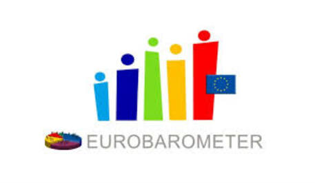 Il logo dell'Eurobarometro © Ansa