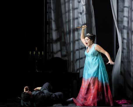 La 'Tosca' in scena al Teatro alla Scala © ANSA