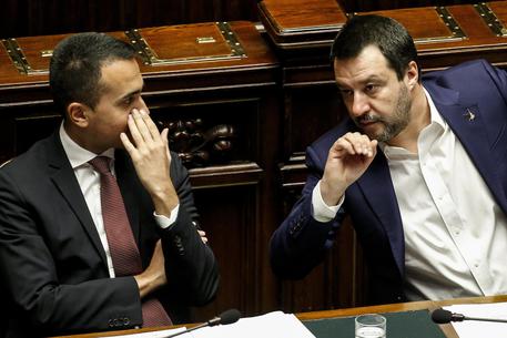 Nella foto (archivio) Luigi Di Maio e Matteo Salvini © ANSA