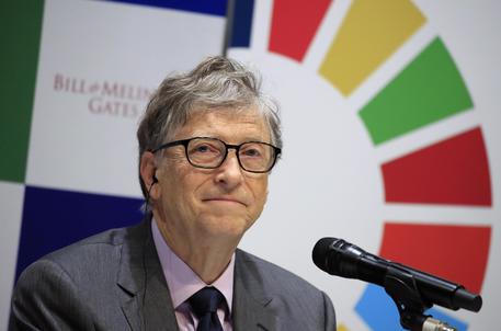 Bill Gates, co-fondatore di Microsoft © ANSA