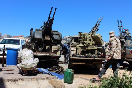 Le milizie di Haftar © EPA