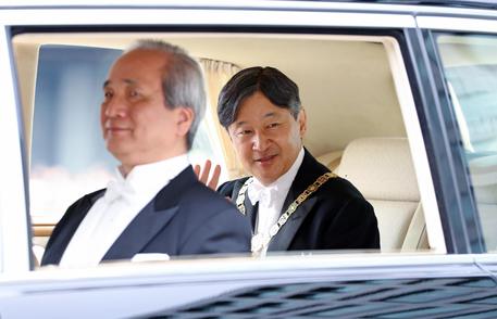 Japan's new Emperor Naruhito ascends throne marking the beginning of the Reiwa era © EPA
