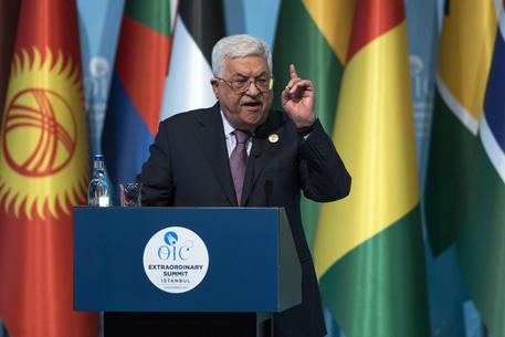 Il presidente palestinese Abu Mazen © ANSA