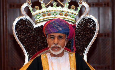 Il defunto sultano del'Oman, Qabus © EPA