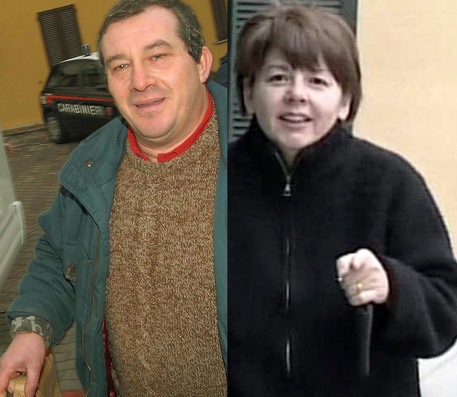 Rosa Bazzi e Olindo Romano i coniugi condannati per la strage di Erba © ANSA