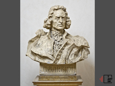Un busto di Giuseppe Tartini - fonte: progetto tARTini © Ansa