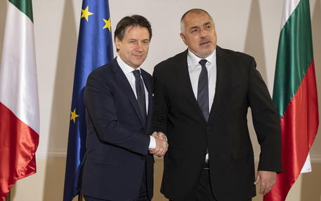 Boyko Borissov e Giuseppe Conte © EPA
