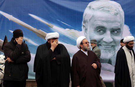 Ceremonia in ricordo di Qassem Soleimani a Teheran © EPA
