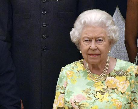La regina Elisabetta con Harry e Maghan (foto d'archivio) © AP