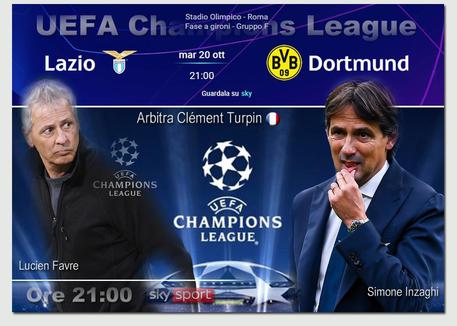 UEFA Champions League, Lazio-Borussia Dortmund © ANSA