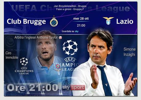 Champions League, Bruges-Lazio © ANSA