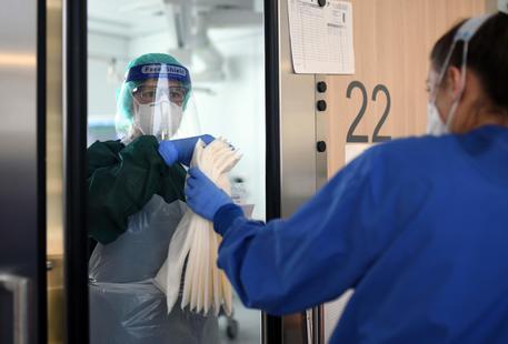 Terapia intensiva di Essen, in Germania © AFP