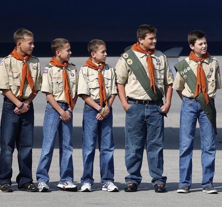 Scout americani © EPA