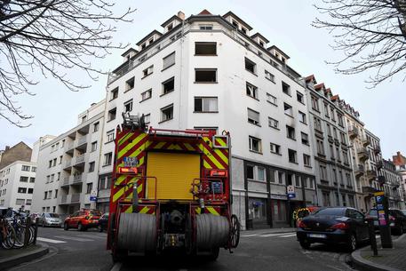 Incendio a Strasburgo © AFP