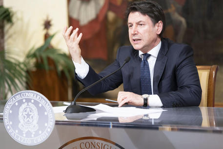 Il presidente del Consiglio, Giuseppe Conte. ANSA/Filippo Attili/Ufficio stampa Palazzo Chigi © ANSA