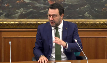 Il leader della Lega Matteo Salvini © ANSA
