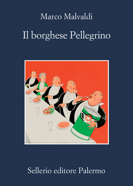 La copertina del libro di Marco Malvaldi 'Il borghese Pellegrino' © ANSA