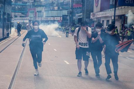 Disordini a Hong Kong © AFP