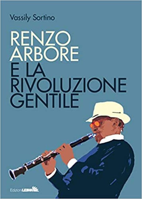 La copertina del libro di Vassily Sortino 'Renzo Arbore e la rivoluzione gentile' © ANSA