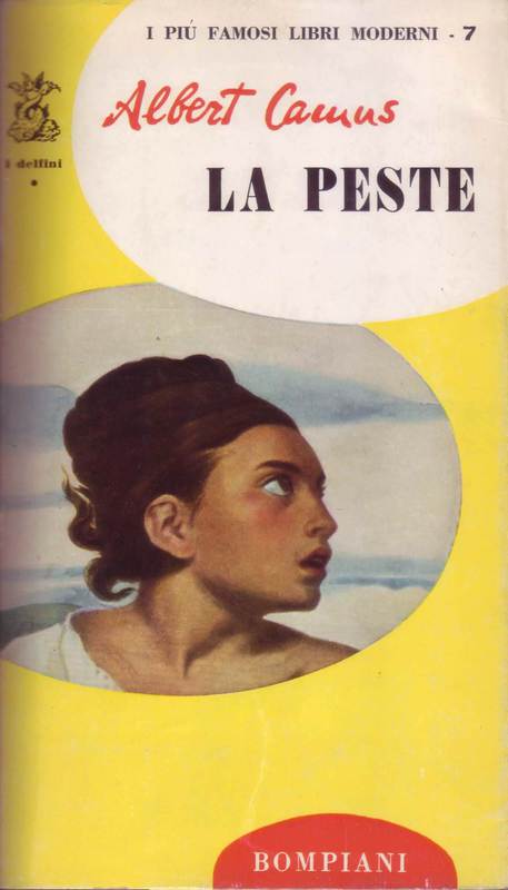 La copertina de La peste di Albert Camus © ANSA
