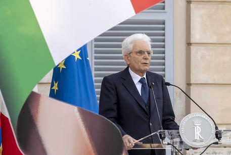 Il presidente della Repubblica Sergio Mattarella ANSA/PAOLO  GIANDOTTI QUIRINALE PRESS OFFICE © ANSA
