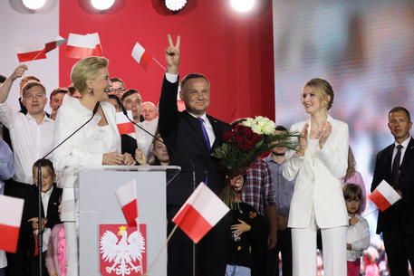 Il neo eletto presidente della Polonia Andrzej Duda © 