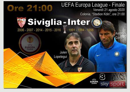 UEFA Europa League, finale: Siviglia-Inter © ANSA