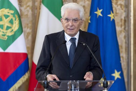 Il presidente della Repubblica, Sergio Mattarella © ANSA