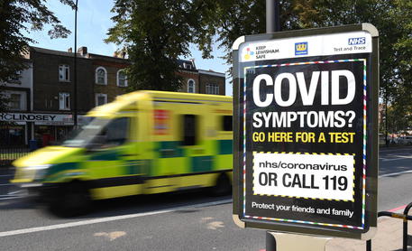 Aumentano i casi di Covid nel Regno Unito © EPA