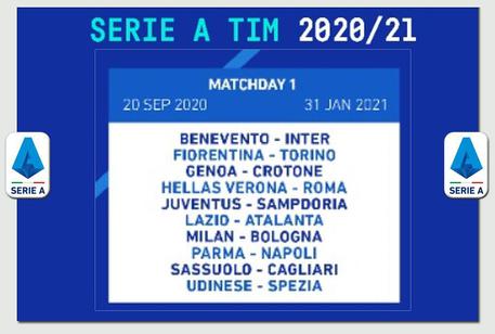 Nasce La Nuova Serie A Si Parte Con Juventus Sampdoria Sport Ansa