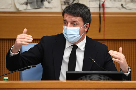 Il senatore di Italia Viva Matteo Renzi (Foto Ansa) © ANSA