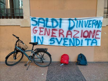 Scuola, proteste e sit-in a Bologna © ANSA