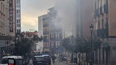 ACalle de Toledo, la strada di Madrid in cui si è verificata una forte esplosione © EPA