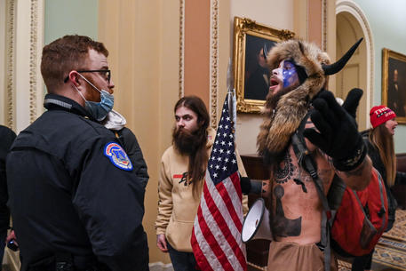 L'irruzione a Capitol Hill il 6 gennaio 2021 © AFP