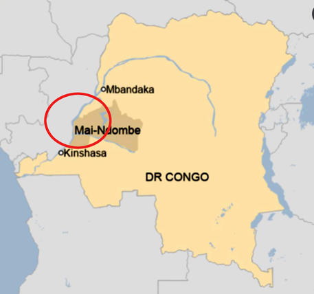 La cartina del Congo © ANSA