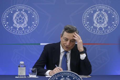 Il premier Mario Draghi © ANSA