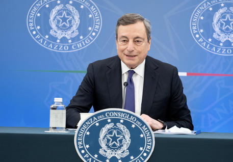 Il presidente del Consiglio Mario Draghi, foto di archivio © ANSA