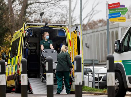 Un'ambulanza davanti al  Whipps Cross University Hospital © AFP
