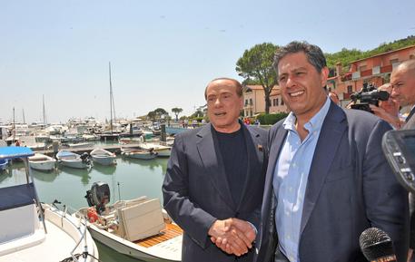 Silvio Berlusconi e Giovanni Toti © ANSA